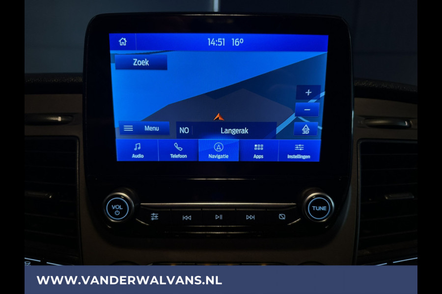 Ford Transit 2.0 TDCI 130pk Bakwagen 232cm Hoog Laadklep Zijdeur Euro6 Airco | Navigatie | Android Auto | Cruisecontrol Lat om Lat Betimmering, Stoelverwarming, Bijrijdersbank