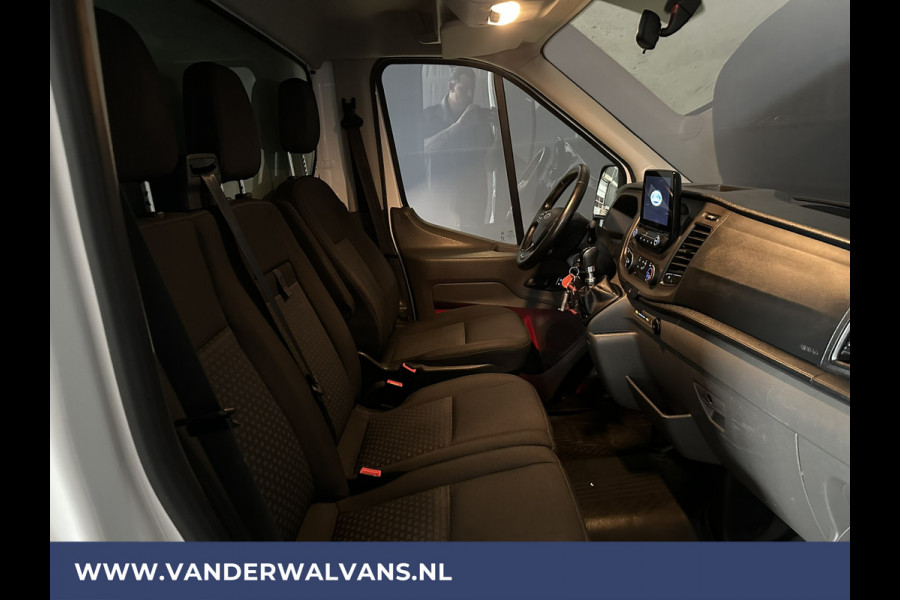 Ford Transit 2.0 TDCI 130pk Bakwagen 232cm Hoog Laadklep Zijdeur Euro6 Airco | Navigatie | Android Auto | Cruisecontrol Lat om Lat Betimmering, Stoelverwarming, Bijrijdersbank