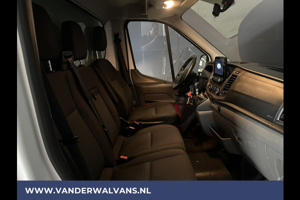 Ford Transit 2.0 TDCI 130pk Bakwagen 232cm Hoog Laadklep Zijdeur Euro6 Airco | Navigatie | Android Auto | Cruisecontrol Lat om Lat Betimmering, Stoelverwarming, Bijrijdersbank