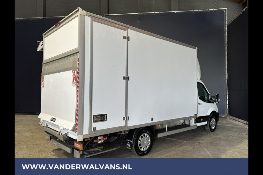 Ford Transit 2.0 TDCI 130pk Bakwagen 232cm Hoog Laadklep Zijdeur Euro6 Airco | Navigatie | Android Auto | Cruisecontrol Lat om Lat Betimmering, Stoelverwarming, Bijrijdersbank
