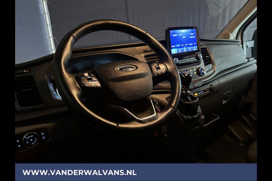 Ford Transit 2.0 TDCI 130pk Bakwagen 232cm Hoog Laadklep Zijdeur Euro6 Airco | Navigatie | Android Auto | Cruisecontrol Lat om Lat Betimmering, Stoelverwarming, Bijrijdersbank