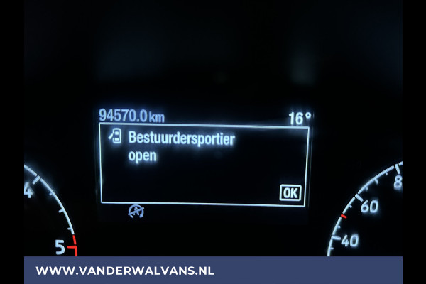 Ford Transit 2.0 TDCI 130pk Bakwagen 232cm Hoog Laadklep Zijdeur Euro6 Airco | Navigatie | Android Auto | Cruisecontrol Lat om Lat Betimmering, Stoelverwarming, Bijrijdersbank
