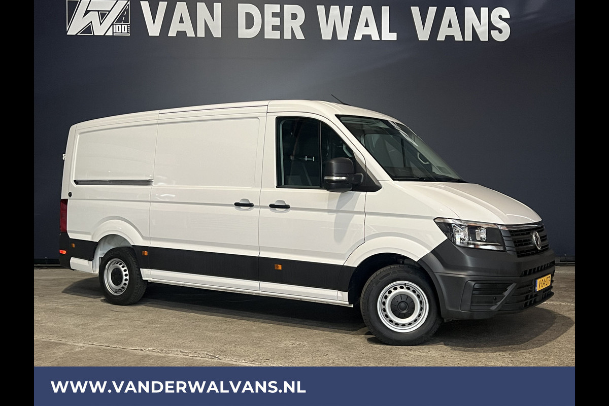 Volkswagen Crafter 2.0 TDI 141pk L3H2 (Oude L2H1) Euro6 Airco | Camera | Apple Carplay | 3000kg Trekhaak | Cruisecontrol Android Auto, Parkeersensoren, Bijrijdersbank