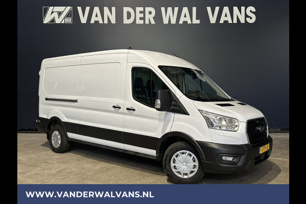 Ford Transit 2.0 TDCI 130 pk L3H2 Euro6 Airco | Camera | Navigatie | Android Auto | Cruisecontrol | Parkeersensoren Stoelverwarming, Verwarmde voorruit, Elektrisch verstelbare bestuurdersstoel, Bijrijdersbank