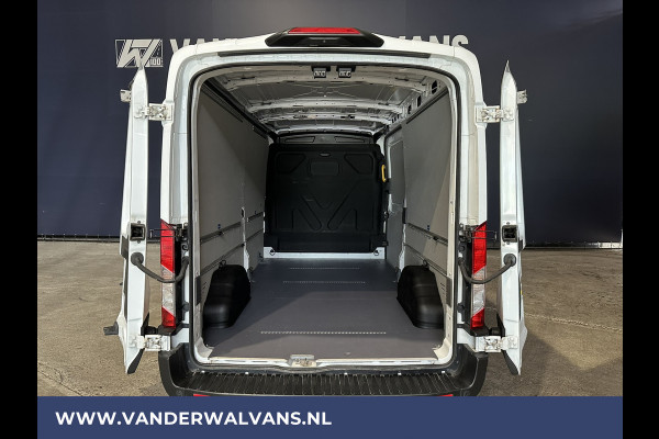 Ford Transit 2.0 TDCI 130 pk L3H2 Euro6 Airco | Camera | Navigatie | Android Auto | Cruisecontrol | Parkeersensoren Stoelverwarming, Verwarmde voorruit, Elektrisch verstelbare bestuurdersstoel, Bijrijdersbank