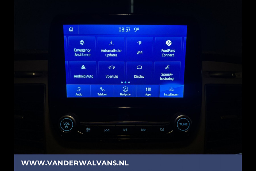 Ford Transit 2.0 TDCI 130 pk L3H2 Euro6 Airco | Camera | Navigatie | Android Auto | Cruisecontrol | Parkeersensoren Stoelverwarming, Verwarmde voorruit, Elektrisch verstelbare bestuurdersstoel, Bijrijdersbank