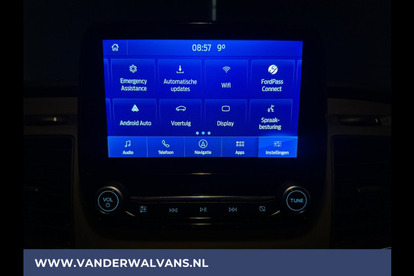 Ford Transit 2.0 TDCI 130 pk L3H2 Euro6 Airco | Camera | Navigatie | Android Auto | Cruisecontrol | Parkeersensoren Stoelverwarming, Verwarmde voorruit, Elektrisch verstelbare bestuurdersstoel, Bijrijdersbank