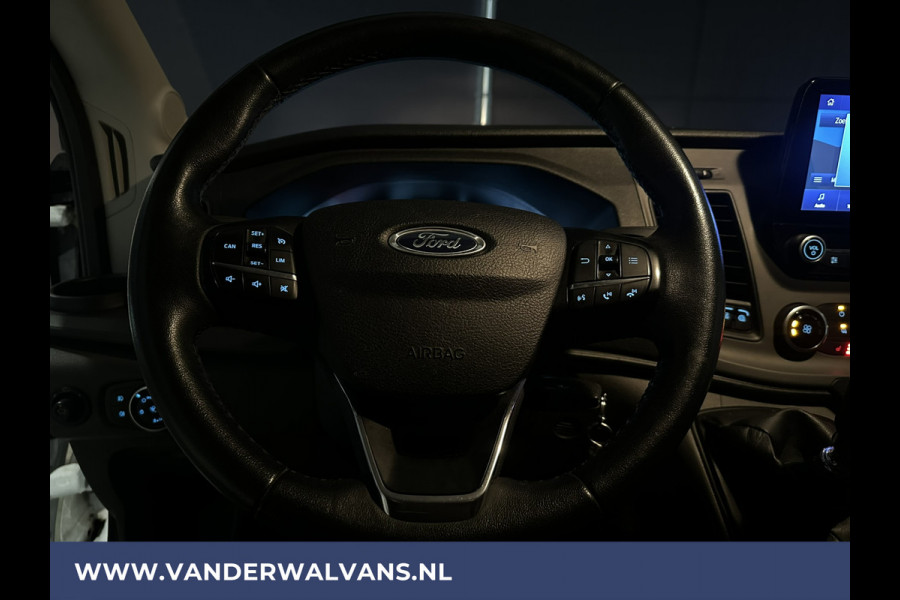 Ford Transit 2.0 TDCI 130 pk L3H2 Euro6 Airco | Camera | Navigatie | Android Auto | Cruisecontrol | Parkeersensoren Stoelverwarming, Verwarmde voorruit, Elektrisch verstelbare bestuurdersstoel, Bijrijdersbank