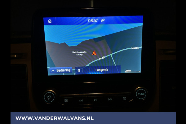 Ford Transit 2.0 TDCI 130 pk L3H2 Euro6 Airco | Camera | Navigatie | Android Auto | Cruisecontrol | Parkeersensoren Stoelverwarming, Verwarmde voorruit, Elektrisch verstelbare bestuurdersstoel, Bijrijdersbank