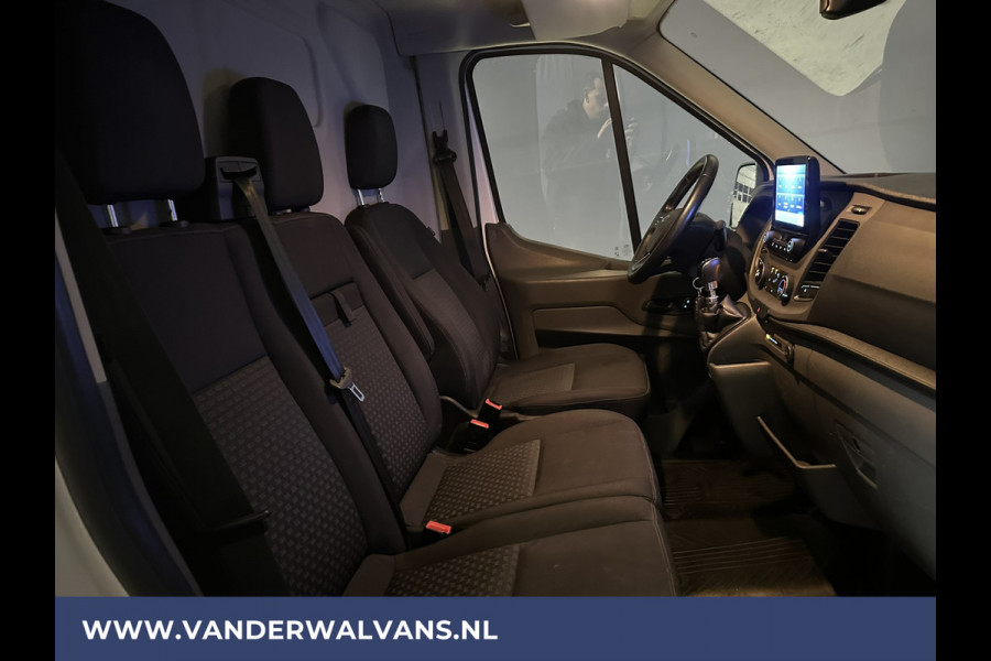 Ford Transit 2.0 TDCI 130 pk L3H2 Euro6 Airco | Camera | Navigatie | Android Auto | Cruisecontrol | Parkeersensoren Stoelverwarming, Verwarmde voorruit, Elektrisch verstelbare bestuurdersstoel, Bijrijdersbank