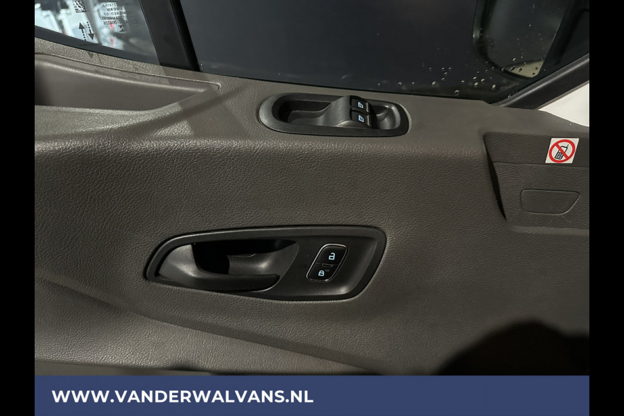 Ford Transit 2.0 TDCI 130 pk L3H2 Euro6 Airco | Camera | Navigatie | Android Auto | Cruisecontrol | Parkeersensoren Stoelverwarming, Verwarmde voorruit, Elektrisch verstelbare bestuurdersstoel, Bijrijdersbank