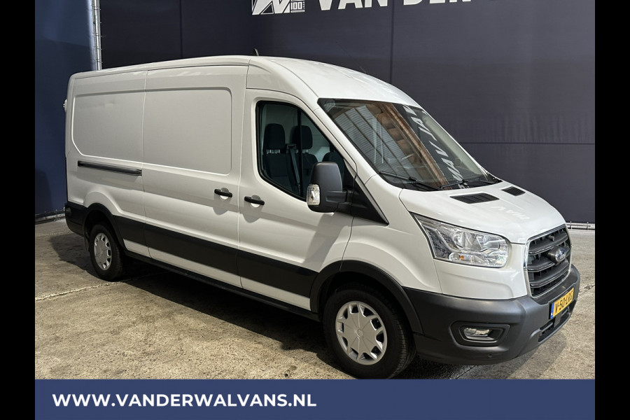 Ford Transit 2.0 TDCI 131pk L3H2 Euro6 Airco | Camera | Navigatie | Android Auto | Cruisecontrol | Parkeersensoren Stoelverwarming, Verwarmde voorruit, Bijrijdersbank