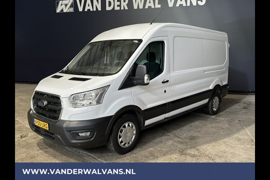 Ford Transit 2.0 TDCI 131pk L3H2 Euro6 Airco | Camera | Navigatie | Android Auto | Cruisecontrol | Parkeersensoren Stoelverwarming, Verwarmde voorruit, Bijrijdersbank