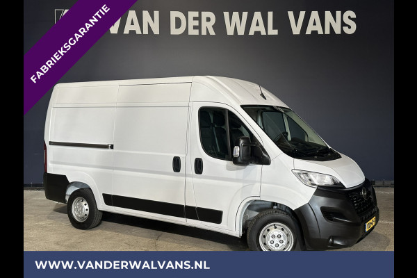 Opel Movano 2.2D 120pk L2H2 Fabrieksgarantie Euro6 Airco | 2500kg Trekhaak | Apple Carplay | Cruisecontrol Android Auto, Parkeersensoren, Bijrijdersbank