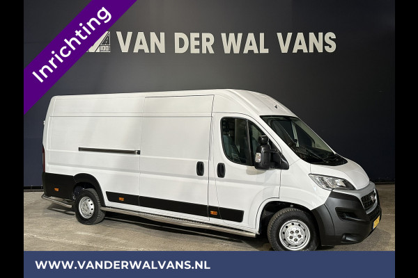 Fiat Ducato 3.0 NP 136 pk L4H2 Post NL inrichting Euro6 Airco | Camera | Navigatie | Sidebars | 270 Graden achterdeuren Schappen, Doorloopdeur