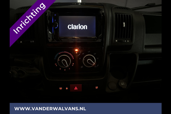 Fiat Ducato 3.0 NP 136 pk L4H2 Post NL inrichting Euro6 Airco | Camera | Navigatie | Sidebars | 270 Graden achterdeuren Schappen, Doorloopdeur