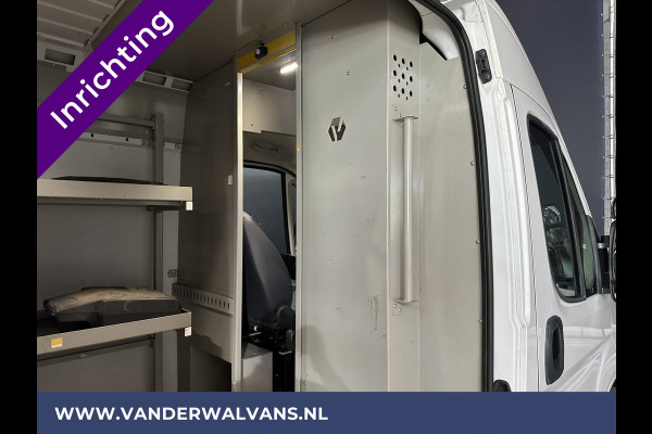 Fiat Ducato 3.0 NP 136 pk L4H2 Post NL inrichting Euro6 Airco | Camera | Navigatie | Sidebars | 270 Graden achterdeuren Schappen, Doorloopdeur
