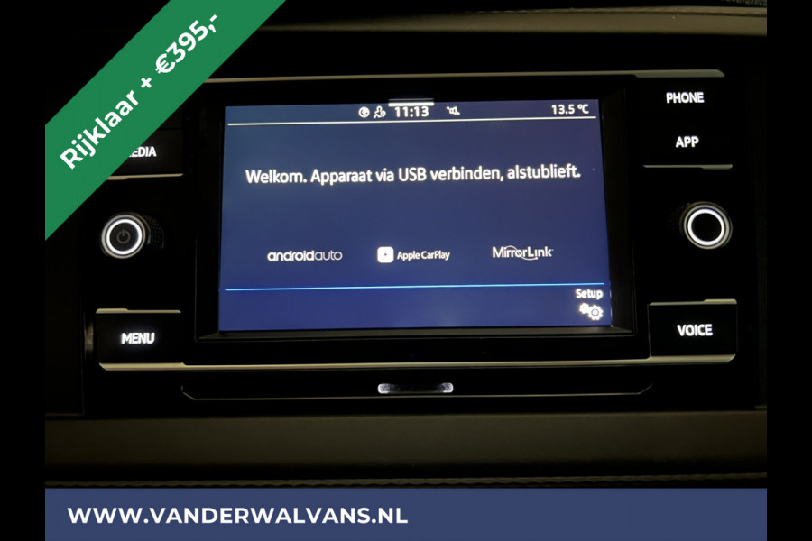 Volkswagen Transporter 2.0 TDI L2H1 Euro6 RIJKLAAR Airco | Imperiaal | Apple Carplay | Android Auto Cruisecontrol, Parkeersensoren