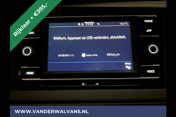 Volkswagen Transporter 2.0 TDI L2H1 Euro6 RIJKLAAR Airco | Imperiaal | Apple Carplay | Android Auto Cruisecontrol, Parkeersensoren