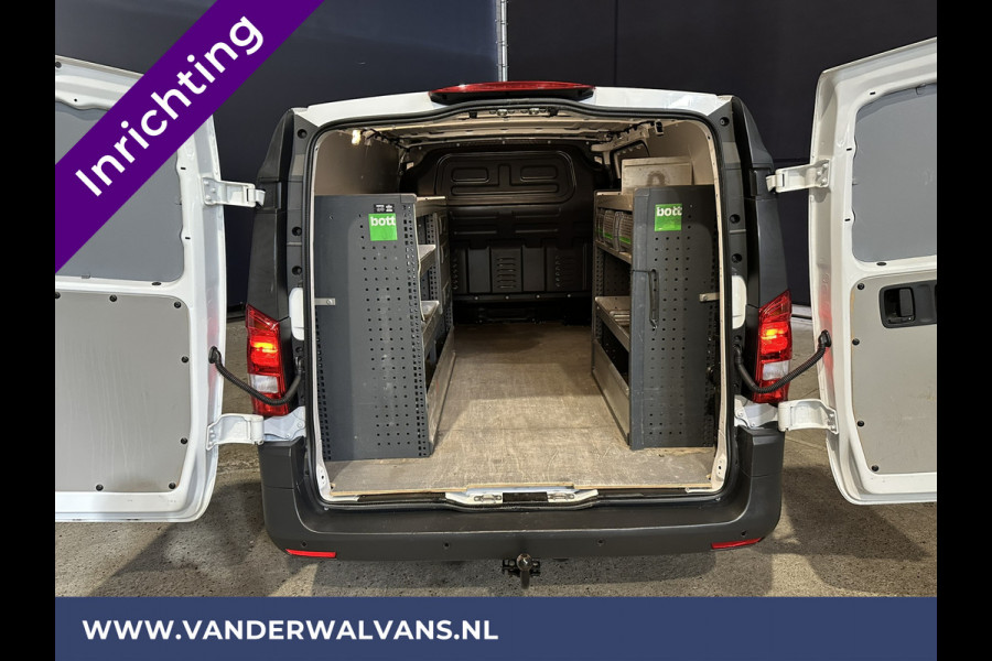 Mercedes-Benz Vito 116 CDI 163 pk L2H1 inrichting Euro6 Airco | Camera | Navigatie | Trekhaak | Apple Carplay Android auto, cruisecontrol, parkeersensoren