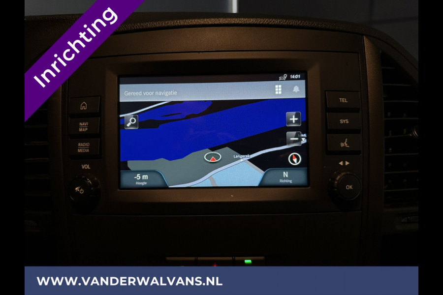 Mercedes-Benz Vito 116 CDI 163 pk L2H1 inrichting Euro6 Airco | Camera | Navigatie | Trekhaak | Apple Carplay Android auto, cruisecontrol, parkeersensoren