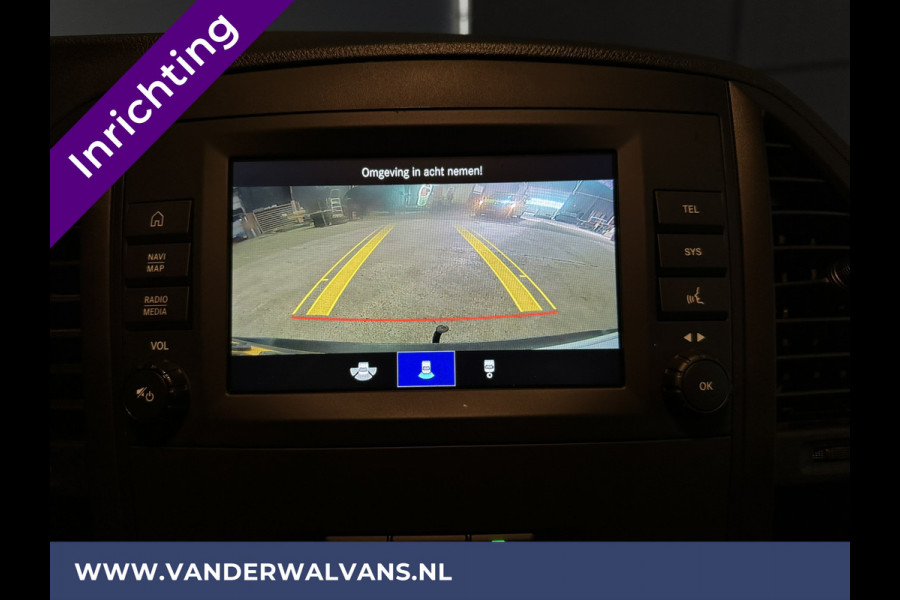 Mercedes-Benz Vito 116 CDI 163 pk L2H1 inrichting Euro6 Airco | Camera | Navigatie | Trekhaak | Apple Carplay Android auto, cruisecontrol, parkeersensoren