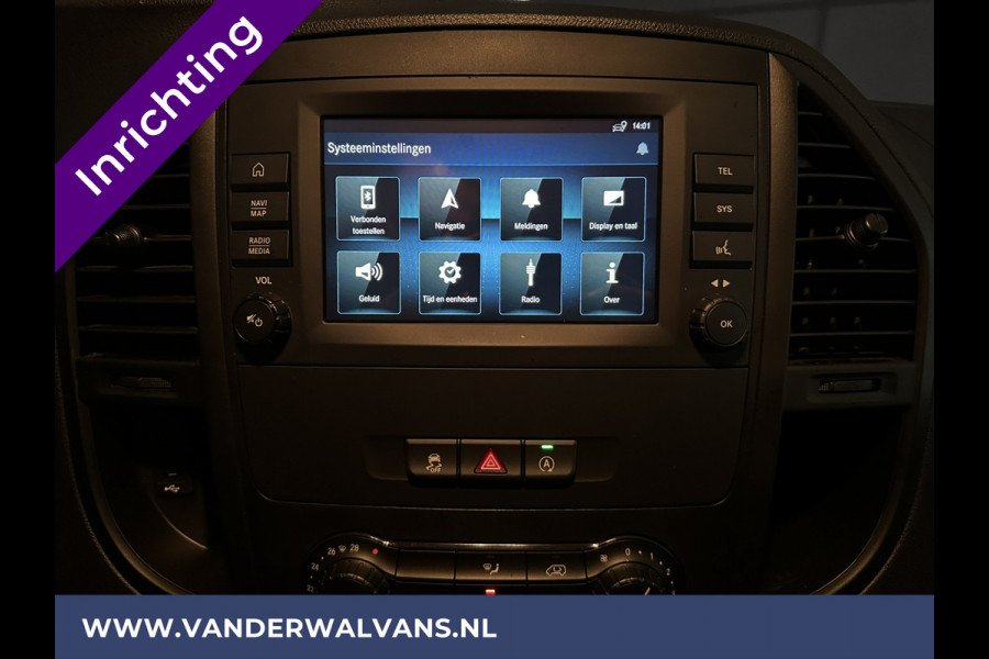 Mercedes-Benz Vito 116 CDI 163 pk L2H1 inrichting Euro6 Airco | Camera | Navigatie | Trekhaak | Apple Carplay Android auto, cruisecontrol, parkeersensoren