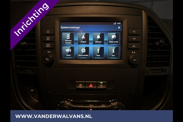 Mercedes-Benz Vito 116 CDI 163 pk L2H1 inrichting Euro6 Airco | Camera | Navigatie | Trekhaak | Apple Carplay Android auto, cruisecontrol, parkeersensoren