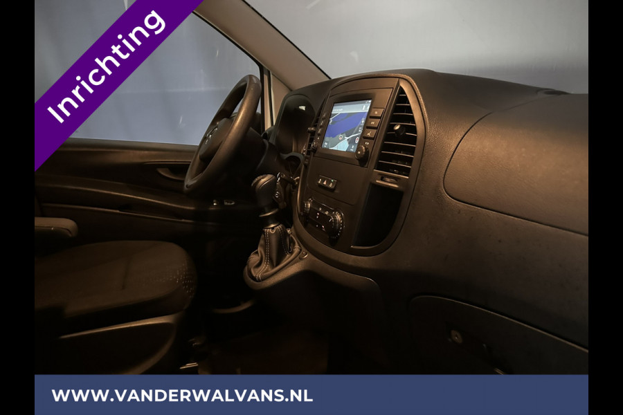 Mercedes-Benz Vito 116 CDI 163 pk L2H1 inrichting Euro6 Airco | Camera | Navigatie | Trekhaak | Apple Carplay Android auto, cruisecontrol, parkeersensoren
