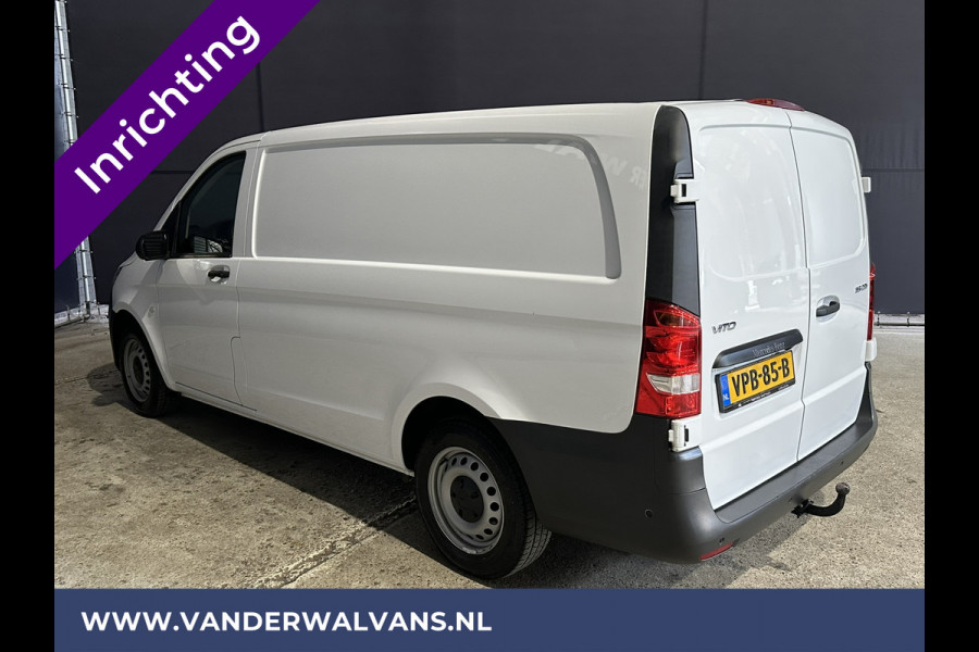 Mercedes-Benz Vito 116 CDI 163 pk L2H1 inrichting Euro6 Airco | Camera | Navigatie | Trekhaak | Apple Carplay Android auto, cruisecontrol, parkeersensoren