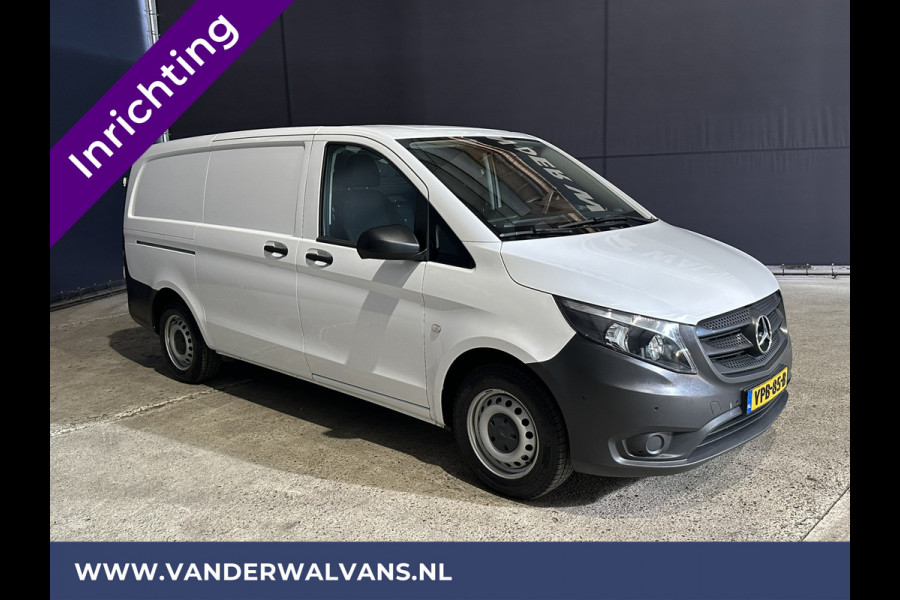 Mercedes-Benz Vito 116 CDI 163 pk L2H1 inrichting Euro6 Airco | Camera | Navigatie | Trekhaak | Apple Carplay Android auto, cruisecontrol, parkeersensoren