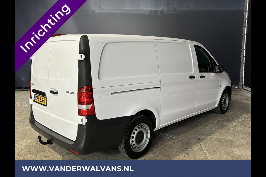 Mercedes-Benz Vito 116 CDI 163 pk L2H1 inrichting Euro6 Airco | Camera | Navigatie | Trekhaak | Apple Carplay Android auto, cruisecontrol, parkeersensoren