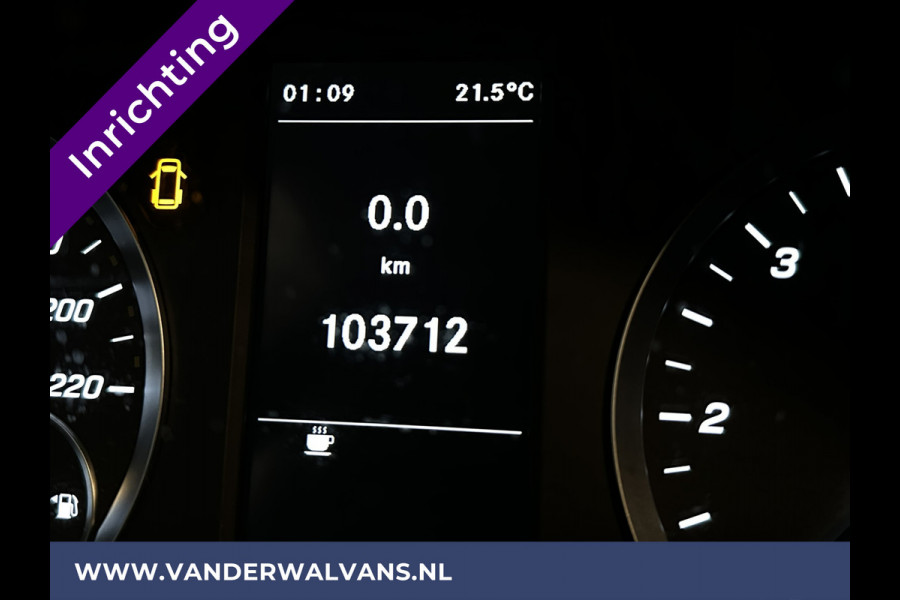 Mercedes-Benz Vito 116 CDI 163 pk L2H1 inrichting Euro6 Airco | Camera | Navigatie | Trekhaak | Apple Carplay Android auto, cruisecontrol, parkeersensoren