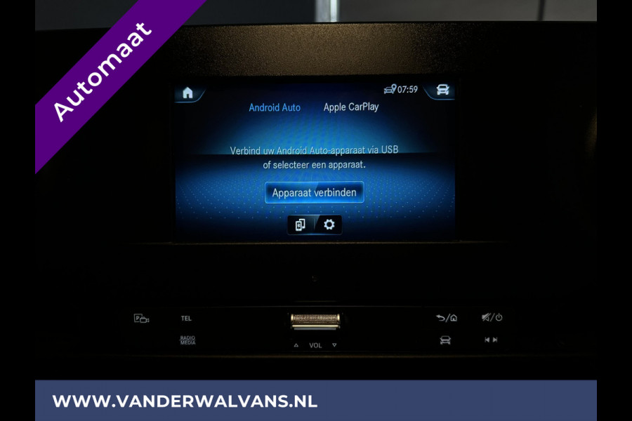 Mercedes-Benz Sprinter 311 CDI Automaat L3H2 *Post NL inrichting* Euro6 Airco | Camera | Apple Carplay | Android Auto Cruisecontrol, sidebars, 270 graden achterdeuren, schappen, doorloopdeur