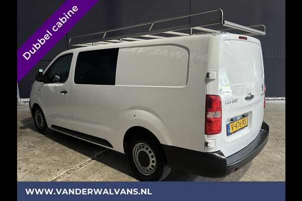 Peugeot Expert 2.0 BlueHDI 123pk L3H1 Dubbele Cabine Euro6 Airco | Imperiaal | Navigatie | 5-Zits Apple CarPlay, Android Auto, Cruisecontrol, Parkeersensoren, 2500kg trekvermogen