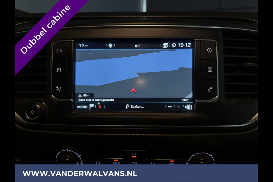 Peugeot Expert 2.0 BlueHDI 123pk L3H1 Dubbele Cabine Euro6 Airco | Imperiaal | Navigatie | 5-Zits Apple CarPlay, Android Auto, Cruisecontrol, Parkeersensoren, 2500kg trekvermogen