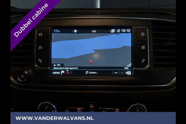 Peugeot Expert 2.0 BlueHDI 123pk L3H1 Dubbele Cabine Euro6 Airco | Imperiaal | Navigatie | 5-Zits Apple CarPlay, Android Auto, Cruisecontrol, Parkeersensoren, 2500kg trekvermogen