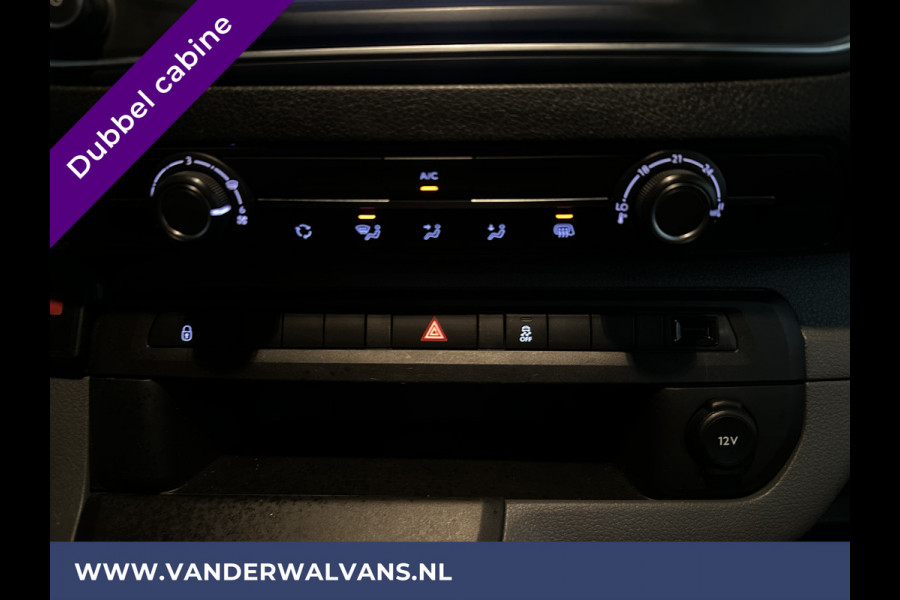 Peugeot Expert 2.0 BlueHDI 123pk L3H1 Dubbele Cabine Euro6 Airco | Imperiaal | Navigatie | 5-Zits Apple CarPlay, Android Auto, Cruisecontrol, Parkeersensoren, 2500kg trekvermogen