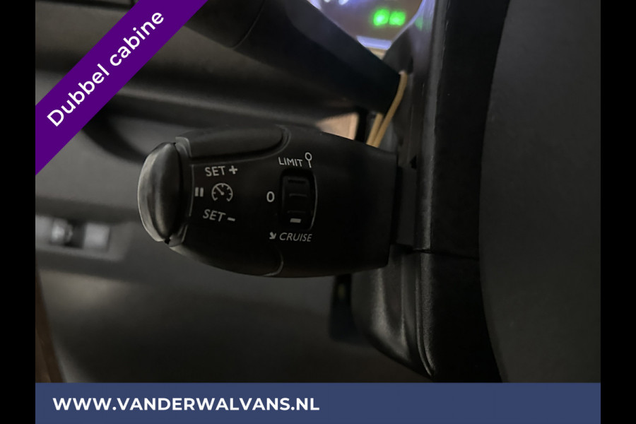 Peugeot Expert 2.0 BlueHDI 123pk L3H1 Dubbele Cabine Euro6 Airco | Imperiaal | Navigatie | 5-Zits Apple CarPlay, Android Auto, Cruisecontrol, Parkeersensoren, 2500kg trekvermogen