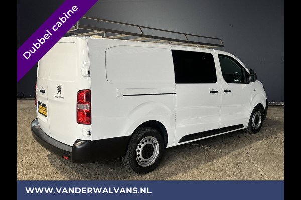Peugeot Expert 2.0 BlueHDI 123pk L3H1 Dubbele Cabine Euro6 Airco | Imperiaal | Navigatie | 5-Zits Apple CarPlay, Android Auto, Cruisecontrol, Parkeersensoren, 2500kg trekvermogen
