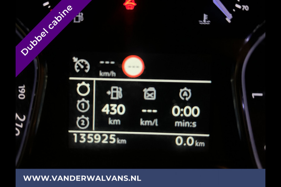 Peugeot Expert 2.0 BlueHDI 123pk L3H1 Dubbele Cabine Euro6 Airco | Imperiaal | Navigatie | 5-Zits Apple CarPlay, Android Auto, Cruisecontrol, Parkeersensoren, 2500kg trekvermogen