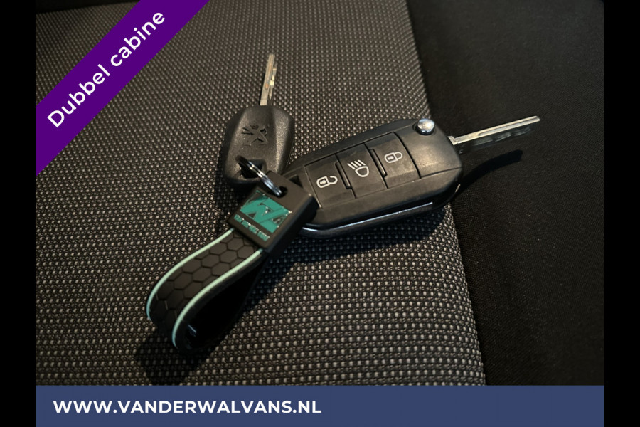 Peugeot Expert 2.0 BlueHDI 123pk L3H1 Dubbele Cabine Euro6 Airco | Imperiaal | Navigatie | 5-Zits Apple CarPlay, Android Auto, Cruisecontrol, Parkeersensoren, 2500kg trekvermogen