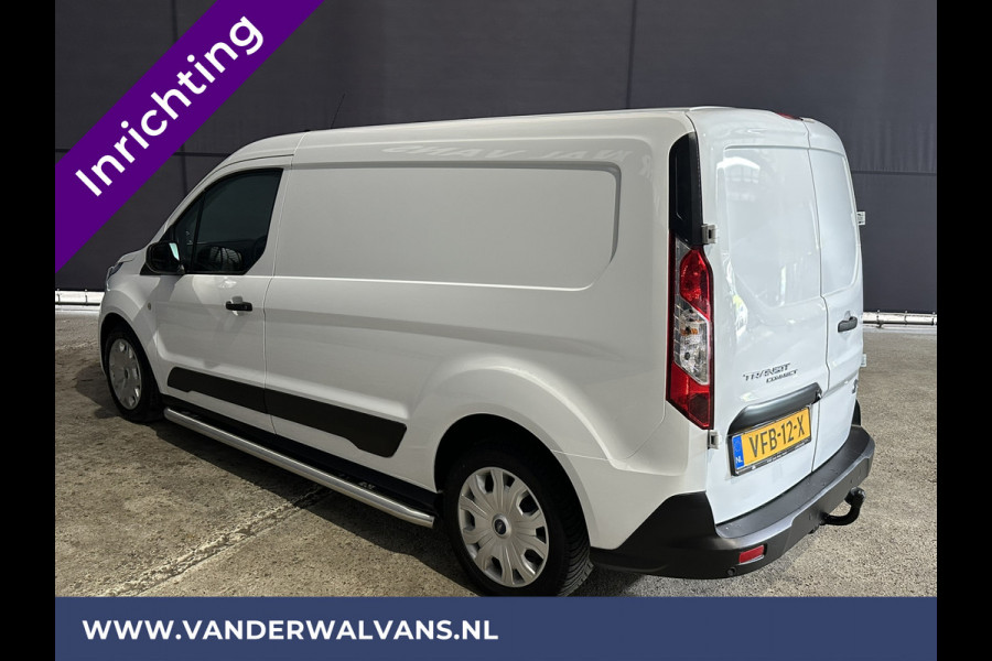 Ford Transit Connect 1.5 EcoBlue 100pk L2H1 inrichting Euro6 Airco | Camera | Navigatie | Trekhaak | Sidebars, Parkeersensoren, Cruisecontrol