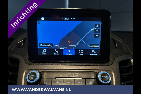 Ford Transit Connect 1.5 EcoBlue 100pk L2H1 inrichting Euro6 Airco | Camera | Navigatie | Trekhaak | Sidebars, Parkeersensoren, Cruisecontrol