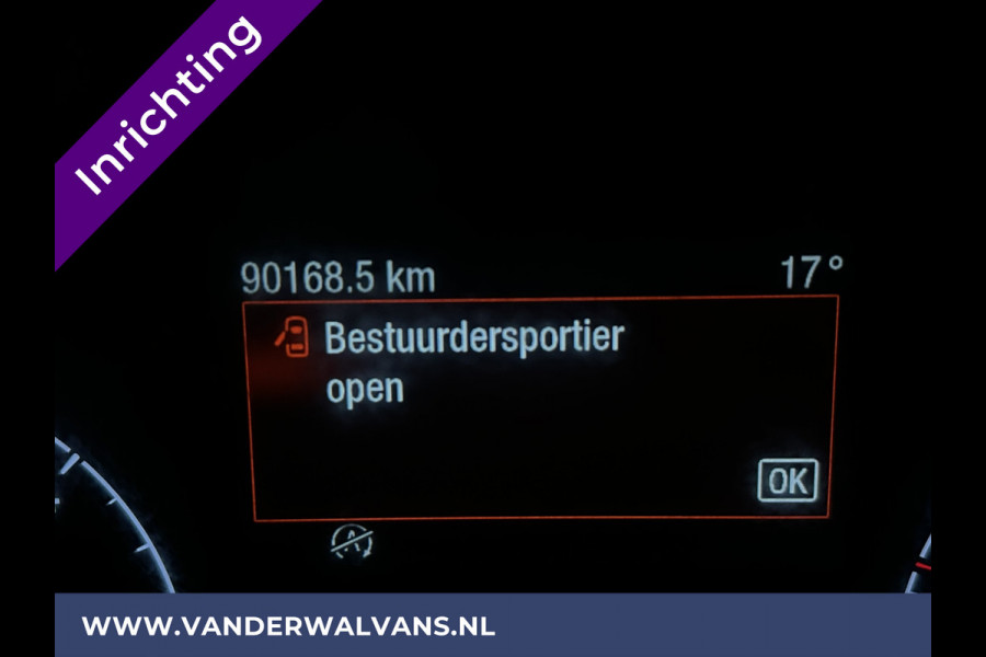 Ford Transit Connect 1.5 EcoBlue 100pk L2H1 inrichting Euro6 Airco | Camera | Navigatie | Trekhaak | Sidebars, Parkeersensoren, Cruisecontrol