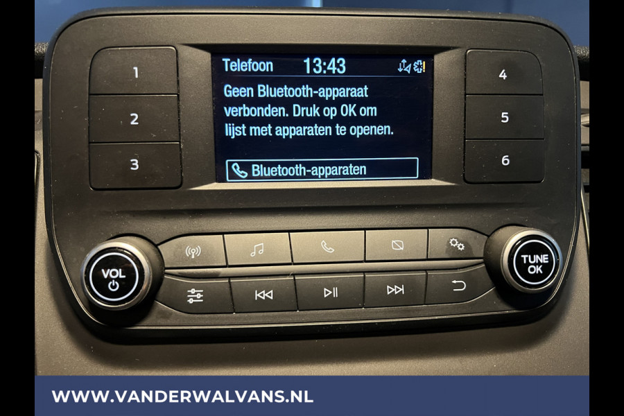 Ford Transit 2.0 TDCI 131pk L4H3 Euro6 Airco | Camera | Cruisecontrol | Verwarmde voorruit Parkeersensoren, Bijrijdersbank