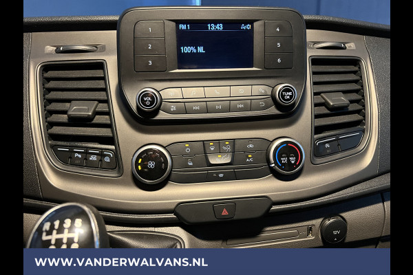 Ford Transit 2.0 TDCI 131pk L4H3 Euro6 Airco | Camera | Cruisecontrol | Verwarmde voorruit Parkeersensoren, Bijrijdersbank