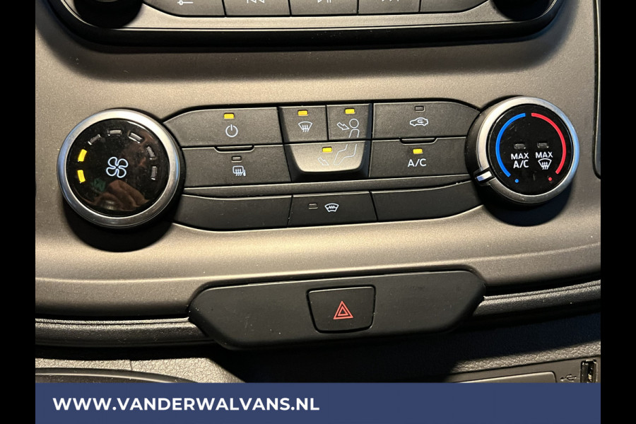 Ford Transit 2.0 TDCI 131pk L4H3 Euro6 Airco | Camera | Cruisecontrol | Verwarmde voorruit Parkeersensoren, Bijrijdersbank