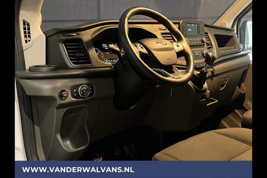 Ford Transit 2.0 TDCI 131pk L4H3 Euro6 Airco | Camera | Cruisecontrol | Verwarmde voorruit Parkeersensoren, Bijrijdersbank
