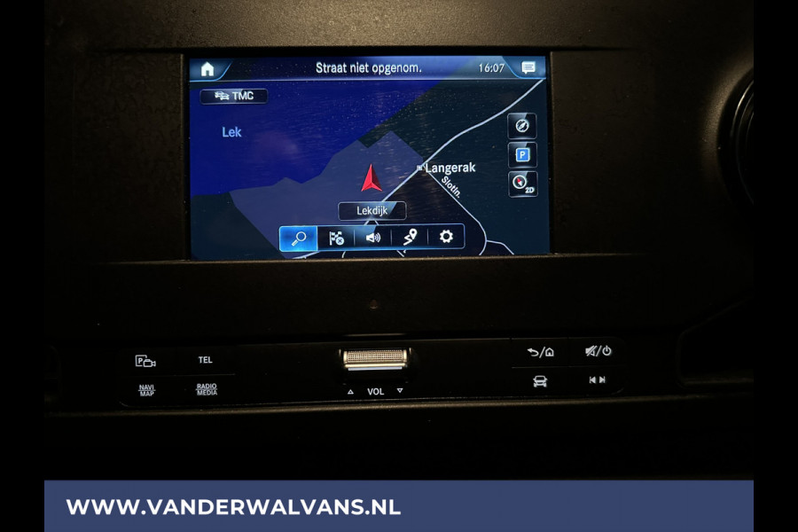 Mercedes-Benz Sprinter 316 CDI 164pk L3H2 Euro6 Airco | Camera | Navigatie | Cruisecontrol | Stoelverwarming | Parkeersensoren, chauffeursstoel, MBUX, bijrijdersbank